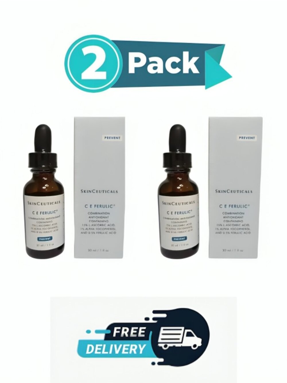 SkinCeuticals C E Ferulic Serum 1 oz 15% Vitamin C Anti-Aging